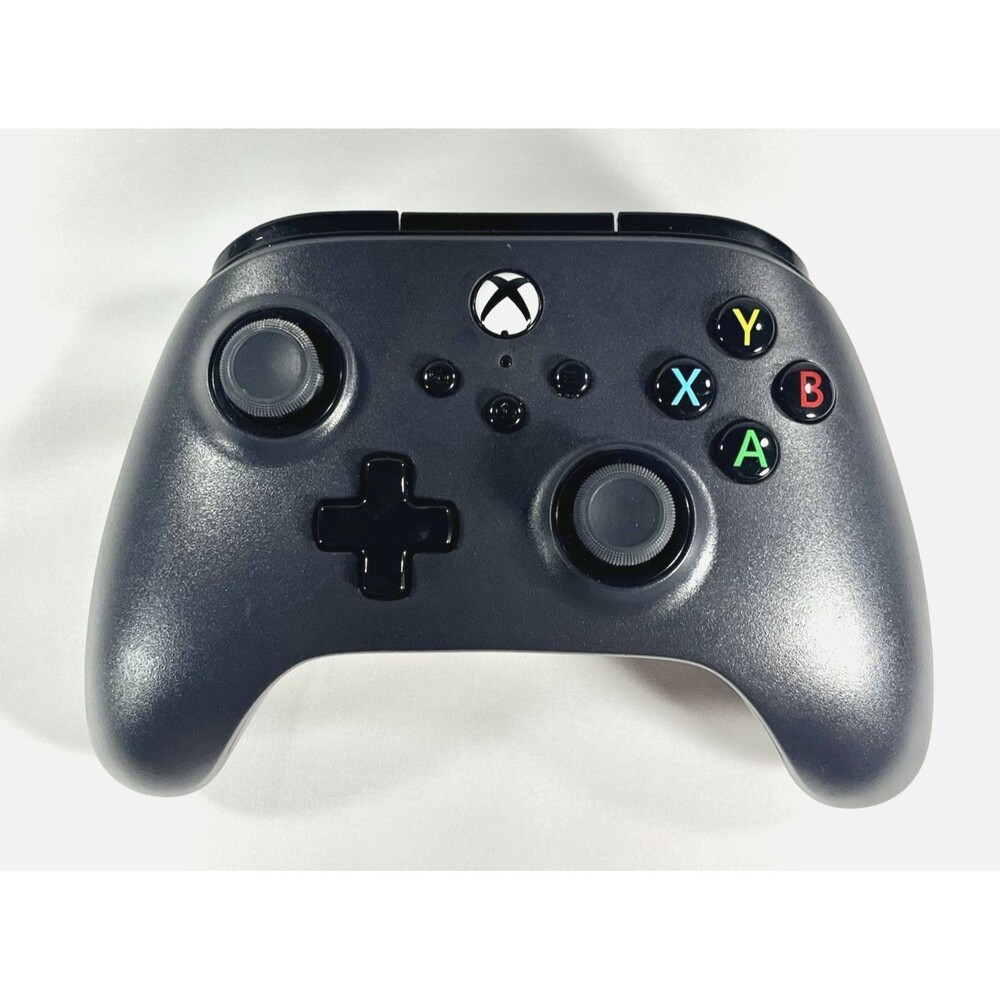 PowerA Controller Black Wired Xbox One Controller #1519265-01 No Cable Tested